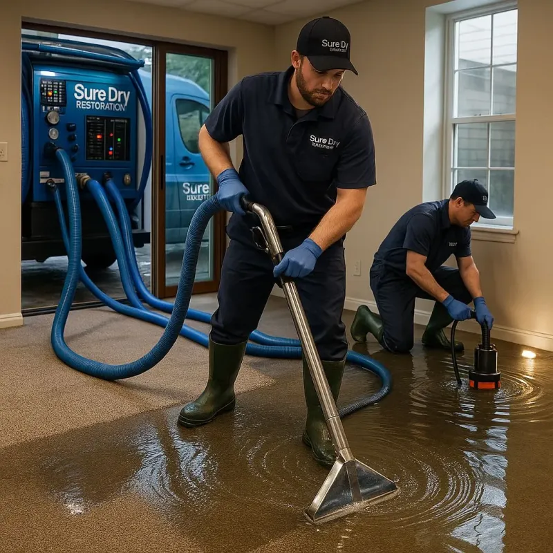 Water Extraction and Removal process in Lesage, WV